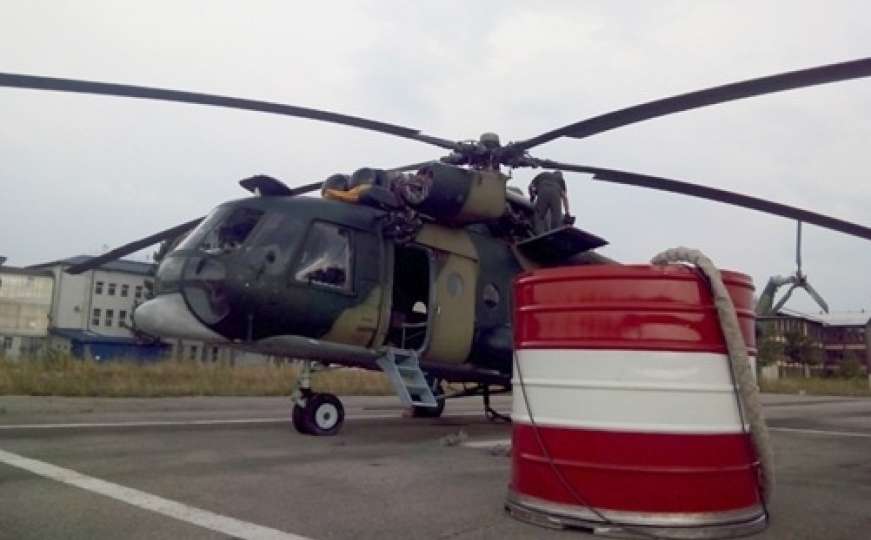 U Jablanici i dalje aktivan požar, potrebna pomoć helikoptera OS BiH